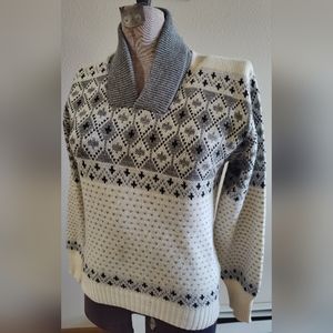 Jersild 100% Wool Norwegian-Style Sweater